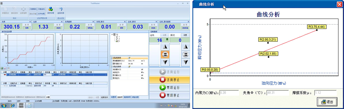 YZW-Y系列微機(jī)控制電液伺服巖石直剪儀